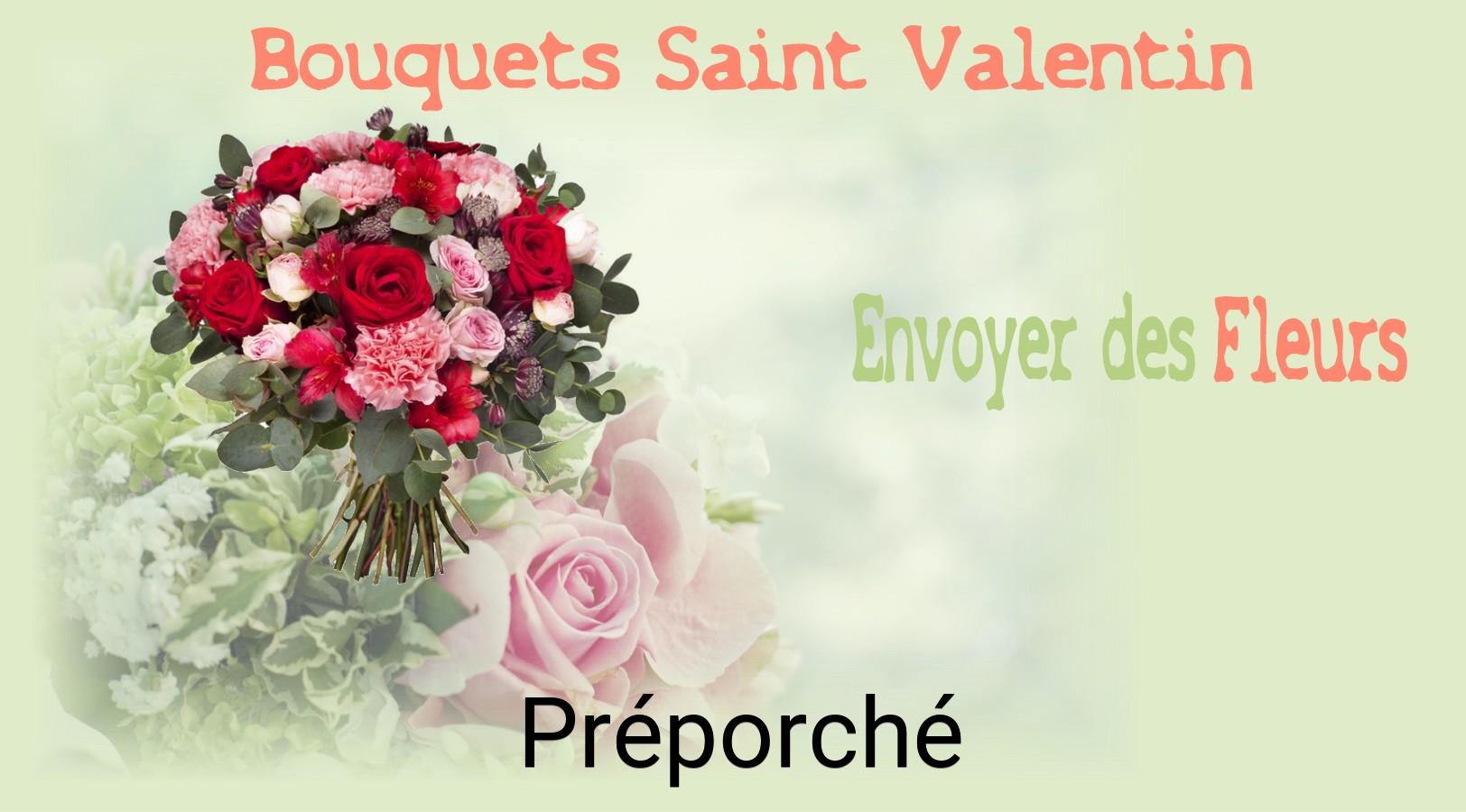 Roses de Saint-Valentin livrées à Préporché
